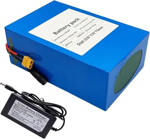 36V 30Ah Lithium-Ionen-Akku für Elektrofahrräder 10S6p Eingebautes BMS für 250W 300W 350W 500W 750W Motor mit Ladegerät XT90 36V 30Ah Lithium-Ionen-Akku für Elektrofahrräder 10S6p Eingebautes BMS für 250W 300W 350W 500W 750W Motor mit Ladegerät XT90 von PLPLKTNNKK