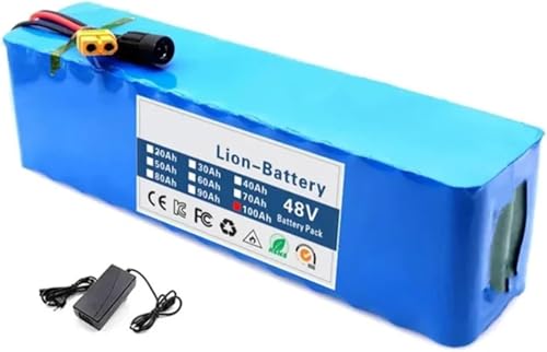 48V 100aH 13s3p Elektrofahrrad Batterie Elektroroller-Batterie E-Bike Lithium-Ionen Akku für 0-1000W E-Bike E-Fahrrad E-Scooter E-Motor mit 54.6V 2A Ladegerät XT60 48V 100aH 13s3p Elektrofahrrad Batterie Elektroroller-Batterie E-Bike Lithium-Ionen Akku für 0-1000W E-Bike E-Fahrrad E-Scooter E-Motor mit 54.6V 2A Ladegerät XT60 von PLPLKTNNKK