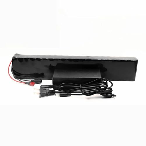 48V 14Ah E-Bike-Akku für 0–300W Elektrofahrrad-Rollermotor 13S3P E-Bike-Lithium-Ionen-Akku Elektrofahrrad-Akkupack mit 54,6V 2A Ladegerät XT60+DC von PLPLKTNNKK