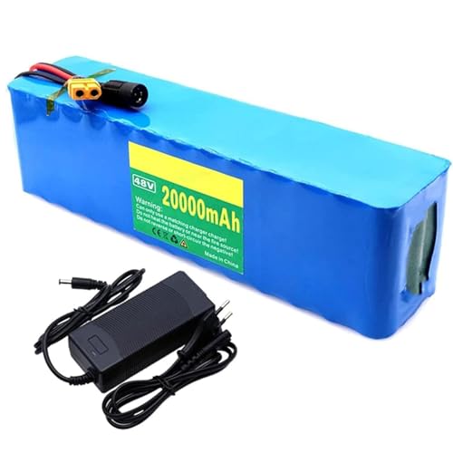 E-Bike-Akku 48V 20Ah 13S3P Lithium-Ionen-Akku für Elektrofahrräder mit 250W – 1000W Motor Wiederaufladbare Stromquelle mit Hoher Kapazität XT60+DC E-Bike-Akku 48V 20Ah 13S3P Lithium-Ionen-Akku für Elektrofahrräder mit 250W – 1000W Motor Wiederaufladbare Stromquelle mit Hoher Kapazität XT60+DC von PLPLKTNNKK