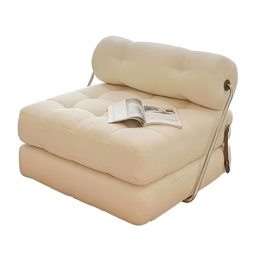 PLPLKTNNKK Klapp-Loungesessel Multifunktionaler Platzsparender Klappsofa-Stuhl Umwandelbarer Schlafsessel for Kleine Wohnungen Einfach Zu Montierender Bequeme Sitzgelegenheiten for Wohnzimmer A von PLPLKTNNKK