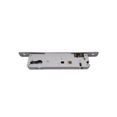 1 Satz verdickter flacher Türschlosskörper aus Edelstahl-Aluminiumlegierung ohne Schlüssel(100 * 100 * 18mm) von PLTMGHVF