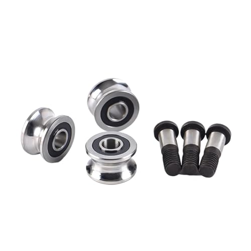 1 Stück hochpräzises T-Nut-U-Nut-Lager U22T22 Kettenrad-Riemenscheibenlager for mehr als 12 Wellen 8 x 22,5 x 14,5 x 13,5 mm(T22) von PLTMGHVF
