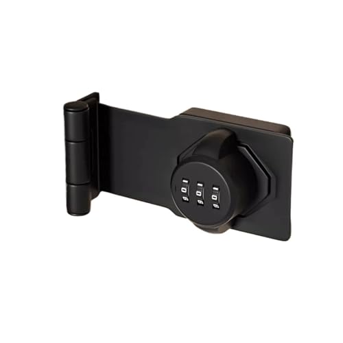 1 Stück rechtwinkliges Schnallen-Passwort-Schiebetürschloss for den Heimgebrauch(C2-black) von PLTMGHVF
