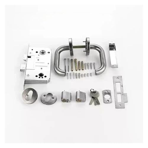 304 Edelstahl Kanal Türschloss Set Hardware Zubehör Doppelschließzylinder 304 Edelstahl Kanal Türschloss Set Hardware Zubehör Doppelschließzylinder von PLTMGHVF