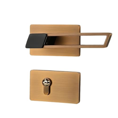 Geräuschlose Türschlösser, Türgriffe, geteilte Schlösser, Zubehör for den Hausgebrauch(Rectangle-Yellow) von PLTMGHVF