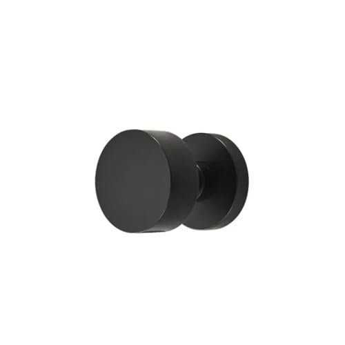 Geräuschloser Türschlossgriff Messing Innenrundschloss(Black) von PLTMGHVF
