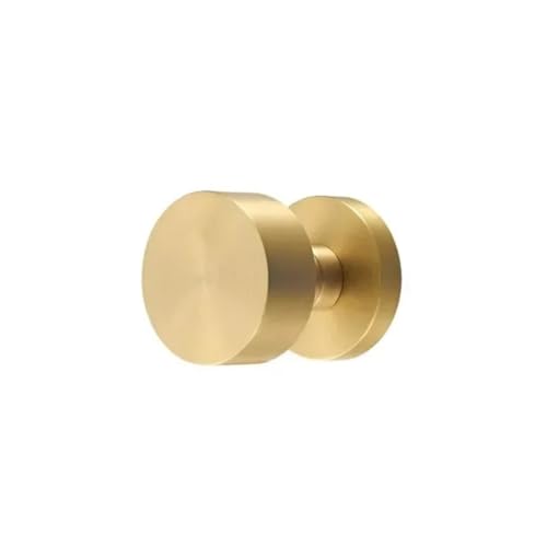 Geräuschloser Türschlossgriff Messing Innenrundschloss(Yellow) von PLTMGHVF