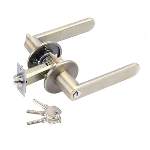 Geräuschloses Türschloss Dreipoliges Rundgriffschloss(Bronze key) von PLTMGHVF