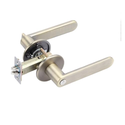 Geräuschloses Türschloss Dreipoliges Rundgriffschloss(Bronze keyless) von PLTMGHVF