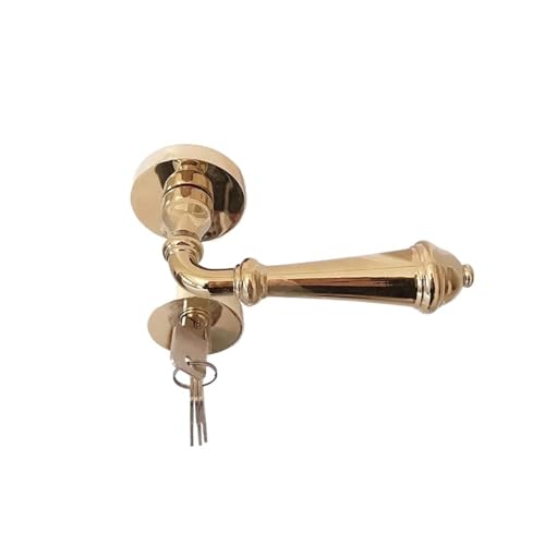 Goldenes Türschloss Sicherheits-Split-Schloss Innentürgriff geräuschlos(Gold-door lock) von PLTMGHVF
