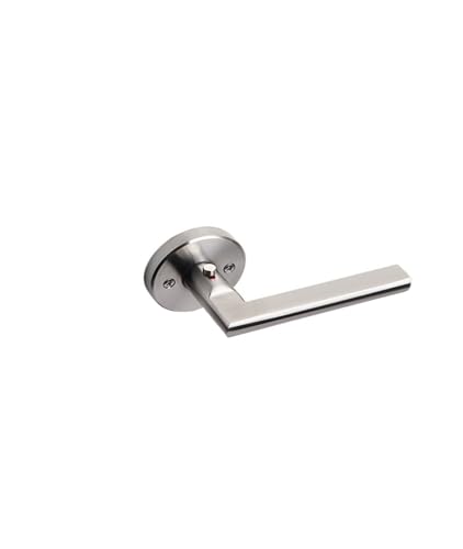 Griffschloss Haushalt rote und grüne Kontrollleuchte Schloss Innen dreipoliges Kugelschloss(Brushed silver) von PLTMGHVF