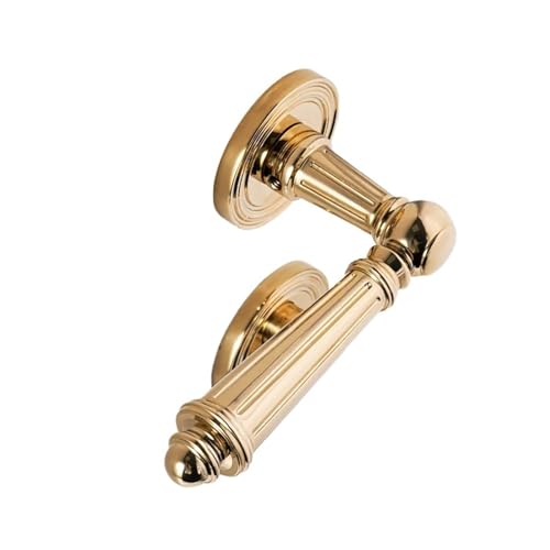 Messing Möbel Türschloss Türgriff Schloss Set Möbelbeschläge(Silver) von PLTMGHVF