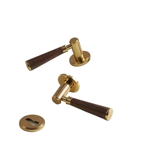 Messing Türschloss Trapez Möbel Schlafzimmer(Silver) von PLTMGHVF