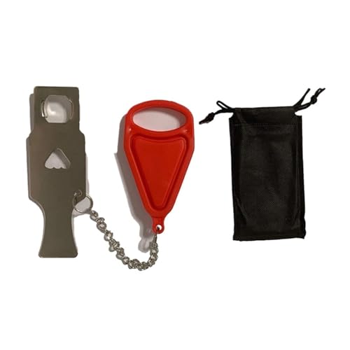 Tragbares Türschloss Selbstverteidigungs-Türstopper Reise-Türstopper(Black Package) von PLTMGHVF