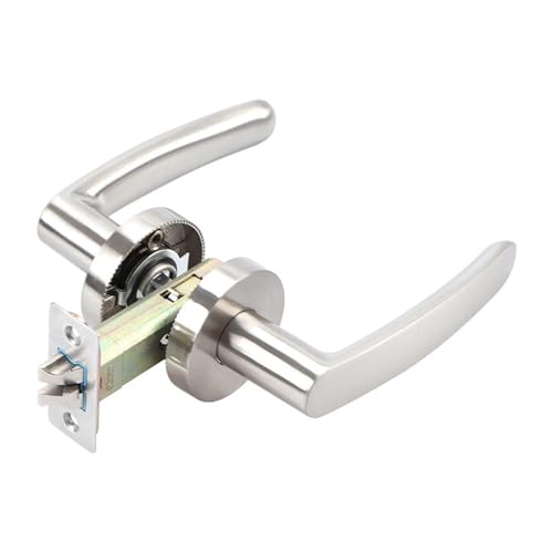 Türgriff Schließzylinder Türgriff Schloss Zinklegierung Schlafzimmer Zimmer Badezimmer Dreipolige Kugelschloss Hardware von PLTMGHVF