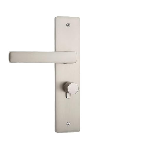 Türschloss for das Schlafzimmer zu Hause(Silver) von PLTMGHVF