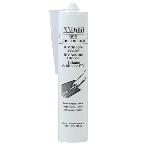Vibra-Tite® 995 Transparent RTV Silikondichtung | 1K-Acetoxy-Silikon-Dichtstoff | 300ml Kartusche von PLTight