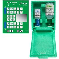KOMBI-AUGENSPÜLSTATION in Wandbox 1X200ml PH Neutrale und 1X500ml Augenspüllös. KOMBI-AUGENSPÜLSTATION in Wandbox 1X200ml PH Neutrale und 1X500ml Augenspüllös. von PLUM