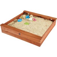 Pflaume Sandkasten quadratisch Holz von PLUM