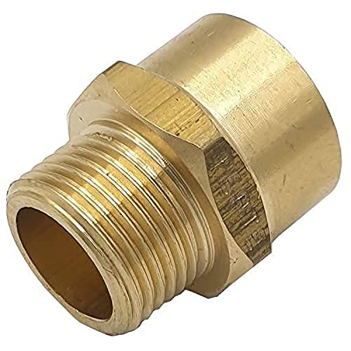 3/8" Männlich BSP x 3/8" Weiblich NPT Adapter Vereinigte Königreich Amerikanisch von PLUMBING4HOME