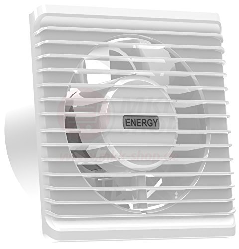 MKK - 5196 - Badventilator Ø 100 mm in weiß mit Feuchtigkeitssensor Hygrostat sowie Timer Nachlauf Lüfter Ventilator Badlüfter Einbaulüfter Bad Küche leise 10 cm MKK - 5196 - Badventilator Ø 100 mm in weiß mit Feuchtigkeitssensor Hygrostat sowie Timer Nachlauf Lüfter Ventilator Badlüfter Einbaulüfter Bad Küche leise 10 cm von PLUMBING4HOME