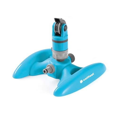 PLUMBING4HOME Mehrzweck-Drehgartensprenger Rasensprengen Kunststoff Hozelock Unterstützung, blau, 5901828855290 von Cellfast