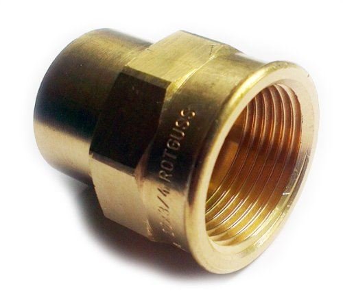 'Viega 94270 G Muffe übergangsbeihilfe 94270 G Durchmesser 18 x 1/2 Bronze von PLUMBING4HOME