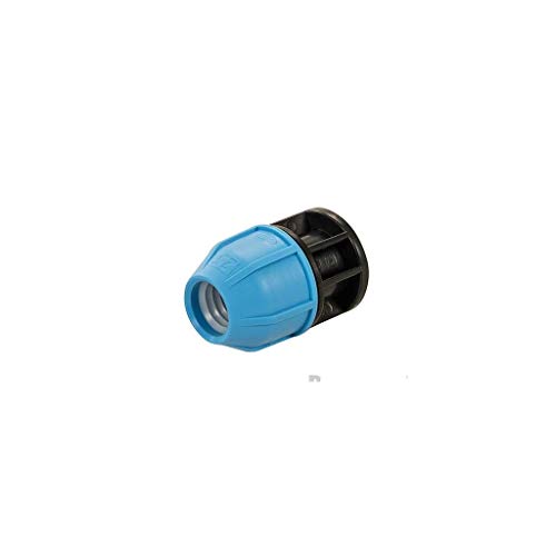 Plumbob 874133 MDPE Stopend, Pantone Blue 300C/Schwarz von Plumbob