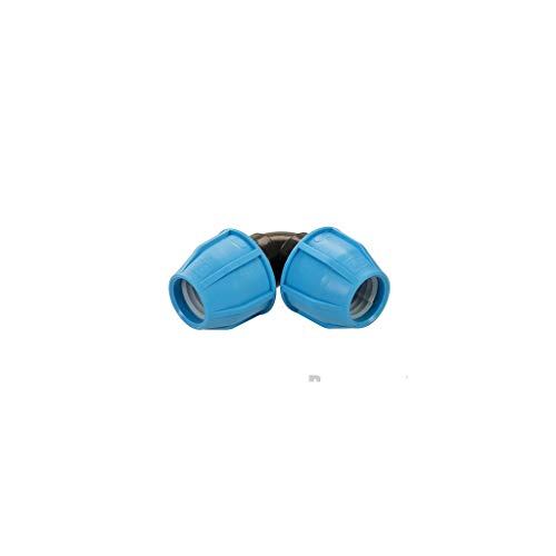 Plumbob 897677 MDPE Ellenbogen Pantone Blue 300C/Schwarz von PLUMBOB