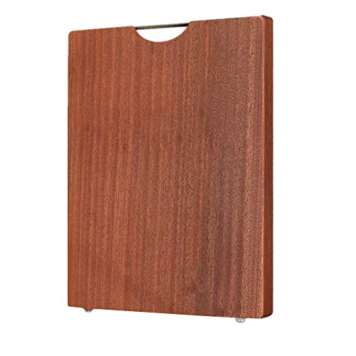 Holzbrett KüChe Holzbretter Holzbrett Holz Schneidbretter Hacken Bord Holz Holz Hacken Bord Holz Schneidbretter Brown,30X20X2.5CM von PLUS PO