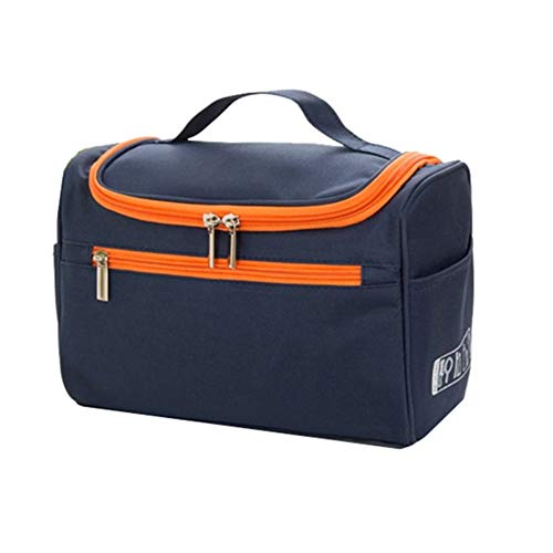 PLUS PO Kulturbeutel Frauen Kosmetiktasche Toiletry Tasche Frauen Waschen Tasche Frauen Reisetaschen Machen Up Taschen Für Frauen Reisetaschen Für Frauen Navy Blue,One Size von PLUS PO