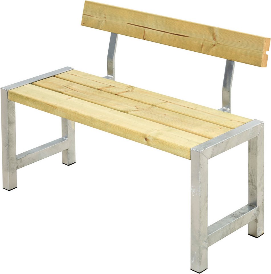 PLUS Sitzbank Cafebank m/Rücklehne (1-St), 127x50x75/45 cm von PLUS