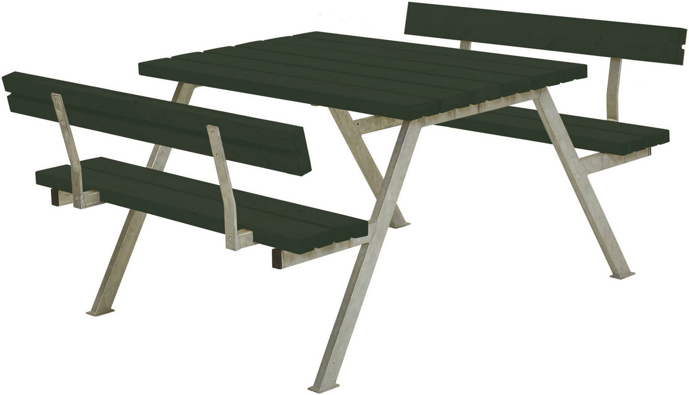 PLUS Garten-Essgruppe Alpha Kombimöbel mit 2 Rückenlehnen, (1-tlg), 118x185x76/45 cm von PLUS