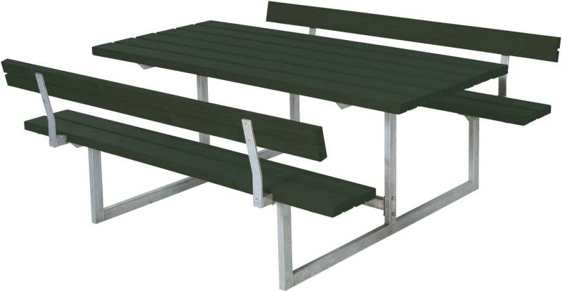 PLUS Garten-Essgruppe »Basic« Kombimöbel mit 2 Rückenlehnen, (1-tlg), 177x184x75/45 cm von PLUS
