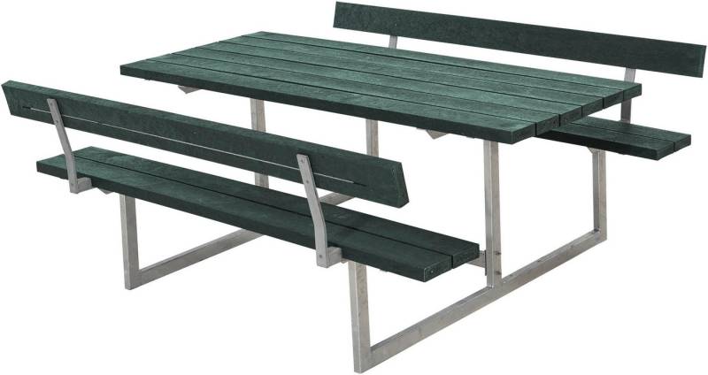 PLUS Garten-Essgruppe »Basic« Kombimöbel mit 2 Rückenlehnen, (1-tlg), 177x184x75/45 cm von PLUS
