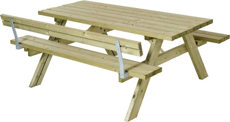 PLUS Garten-Essgruppe Kombimöbel, TOPSELLER!, (1-tlg., OTTOs Choice), 177x155x71/45 cm, mit Klappsitzen - 1 Rückenlehne von PLUS