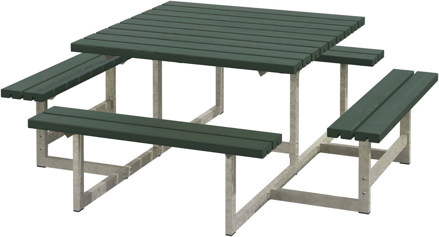 PLUS Garten-Essgruppe »Picnic« Kombimöbel, (1-tlg), 200x200x73/45 cm von PLUS
