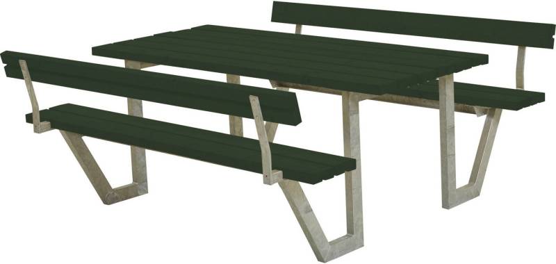 PLUS Garten-Essgruppe »Wega« Kombimöbel mit 2 Rückenlehnen, (1-tlg), 177x185x76/45 cm von PLUS