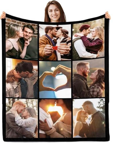 PLYIHE Kuscheldecke Personalisiert,Fotodecke mit eigenem Fotos, Decke Selber Gestalten mit Foto,Geschenk für Frauen,Männer, Freundin, Mutter, Kinder, Haustiere für Weihnachten Halloween Geburtstags PLYIHE Kuscheldecke Personalisiert,Fotodecke mit eigenem Fotos, Decke Selber Gestalten mit Foto,Geschenk für Frauen,Männer, Freundin, Mutter, Kinder, Haustiere für Weihnachten Halloween Geburtstags von PLYIHE