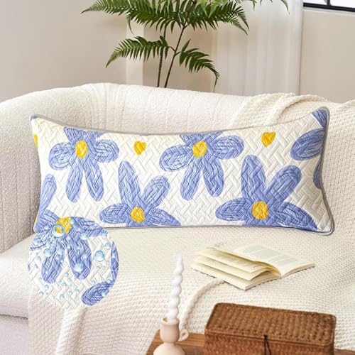Seitenschläferkissen Bezug Bunt Blumen Muster Kissenbezug Super Weicher und Bequemer Kissenhülle 48 x 150 cm Outdoor Kissen Wetterfest Kissenbezug Wasserfest Sofakissen Wasserdicht Dekokissen Seitenschläferkissen Bezug Bunt Blumen Muster Kissenbezug Super Weicher und Bequemer Kissenhülle 48 x 150 cm Outdoor Kissen Wetterfest Kissenbezug Wasserfest Sofakissen Wasserdicht Dekokissen von PLYIHE