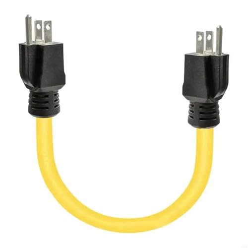 15YF 3 Prong Plug To Plug Double Male Extension Cord 12AWG 125V 5-15P To 5-15P 15YF 3 Prong Plug To Plug Double Male Extension Cord 12AWG 125V 5-15P To 5-15P von PMBOXZOKK