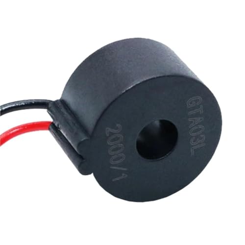 High-performance Mini Ct Current Transformer Ac Micro Coils Precision Lead Wire 5A/20A/30A/50A with Red Black 2 Cables(5A) von PMBOXZOKK
