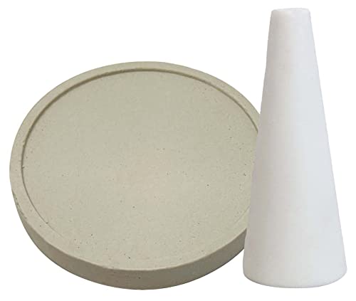 Borax Kegel-Set mit Schalentablett, Lötwerkzeug für Schmuck von PMC Supplies LLC