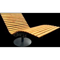 Wellenliege Stahl/Edelstahl Relaxliege Liege Sonnenliege Gartenliege Pmc-Design von PMCMETAL