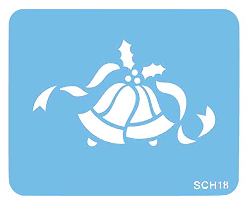 Cake Company Weignachtsglocken-Schablone, Kunststoff, Blau, 15 x 1 x 15 cm Cake Company Weignachtsglocken-Schablone, Kunststoff, Blau, 15 x 1 x 15 cm von PME