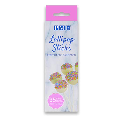 Cake Pops - Lollipop Sticks 16 x 0,30 cm - 35 Stück von PME
