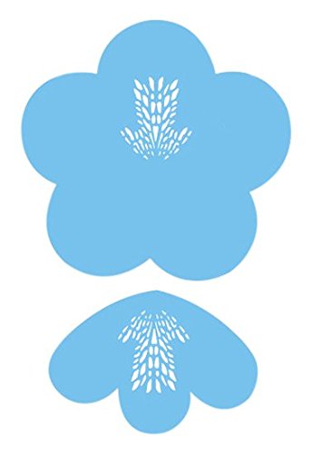 JEM Azaleen-Schablone, Sortiment, Kunststoff, Blau, 15 x 1 x 15 cm, 2-Einheiten JEM Azaleen-Schablone, Sortiment, Kunststoff, Blau, 15 x 1 x 15 cm, 2-Einheiten von PME