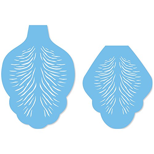 JEM Cattleya-Schablone, Sortiment, Kunststoff, Blau, 15 x 1 x 15 cm, 2-Einheiten JEM Cattleya-Schablone, Sortiment, Kunststoff, Blau, 15 x 1 x 15 cm, 2-Einheiten von PME