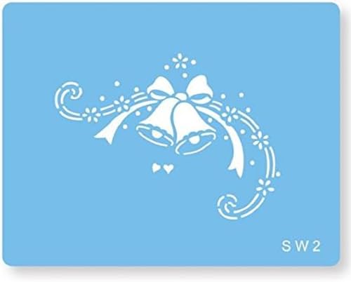 JEM Schablone mit Glocken und Herzen, Kunststoff, Blau, 15 x 1 x 15 cm JEM Schablone mit Glocken und Herzen, Kunststoff, Blau, 15 x 1 x 15 cm von PME